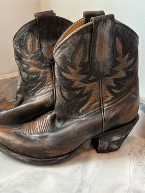 Idyllwind Wheels Leather Cowboy Boots